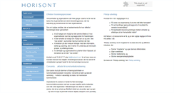 Desktop Screenshot of horisont.com